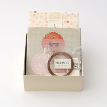 カーネーションの最中フロランタン／BUNACOブレスレット／かや織ふきん　ハート（NH45）