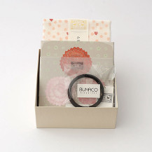 カーネーションの最中フロランタン／BUNACOブレスレット／かや織ふきん　ハート（NH45）