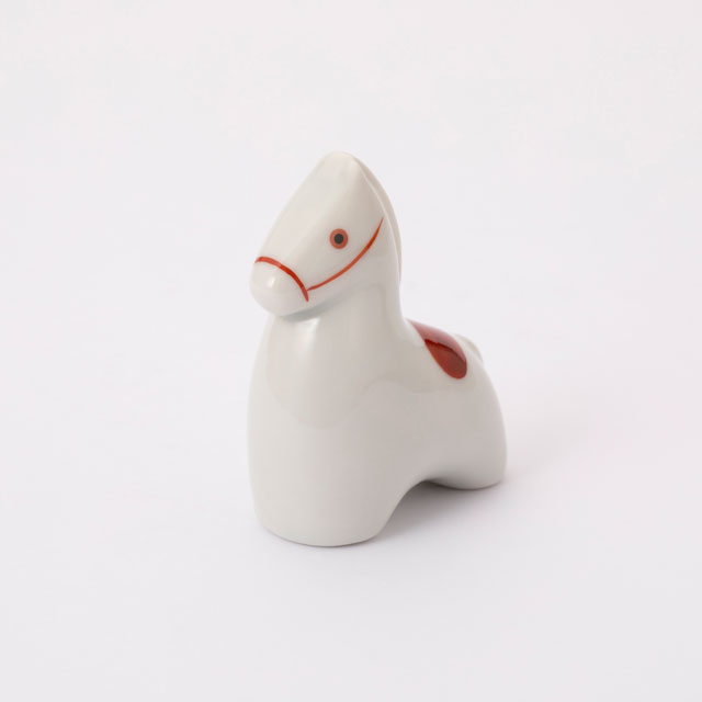 【WEB限定】お正月飾りセットB 瀬戸焼の干支飾り 午・鏡餅飾り 小