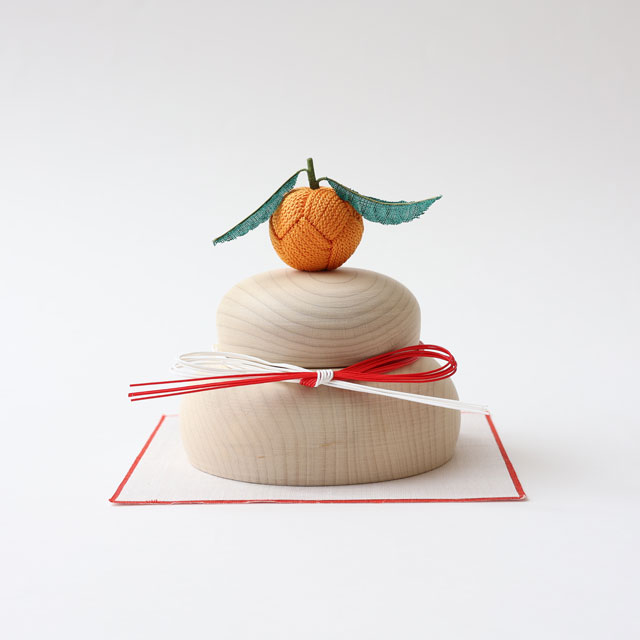 【WEB限定】お正月飾りセットD　注連縄飾り　輪飾り 小・ 鏡餅　大・明山窯　HIJICA　TONE VASE　ブルーホワイト　SS