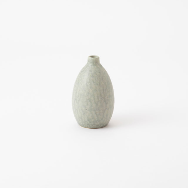 【WEB限定】お正月飾りセットD　注連縄飾り　輪飾り 小・ 鏡餅　大・明山窯　HIJICA　TONE VASE　ブルーホワイト　SS