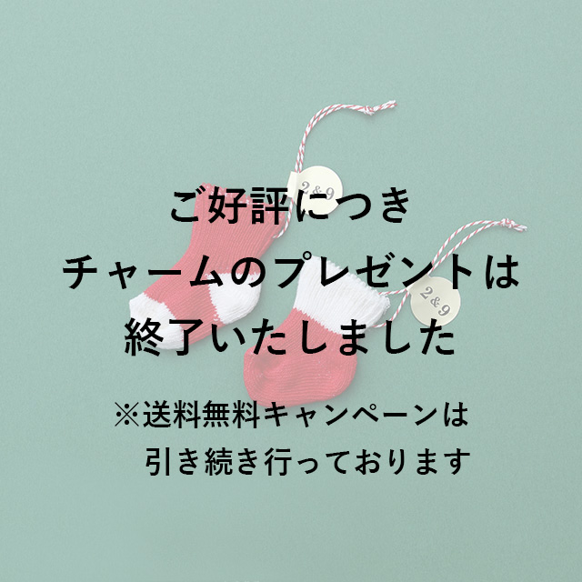【送料無料】くつしたチャーム付 3足セット